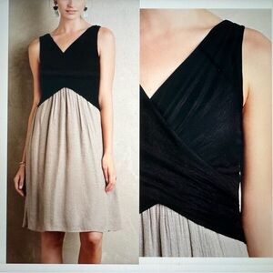 Anthropologie Amadi Cross front Lola Dress Size M